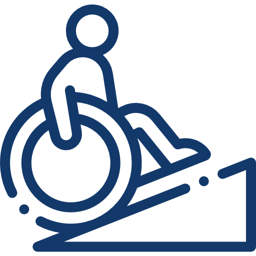 wheelchair ramp icon