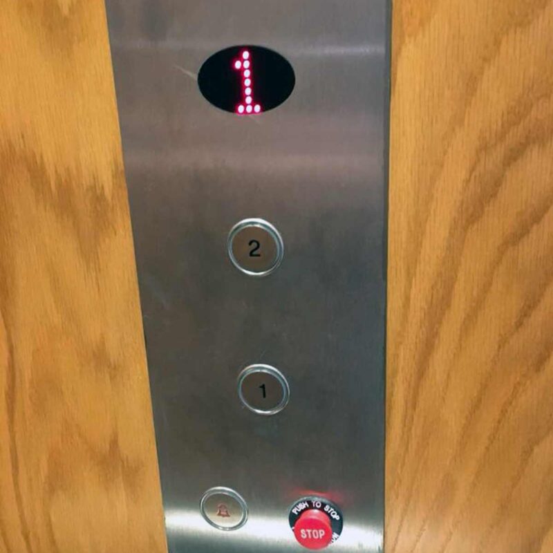 elevator panel buttons