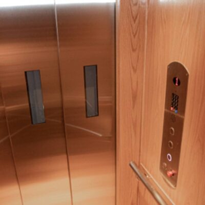 interior pannel of residential home elevator