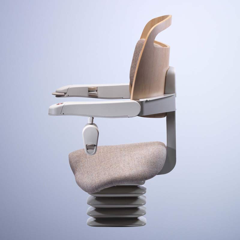 stairlift chair site view